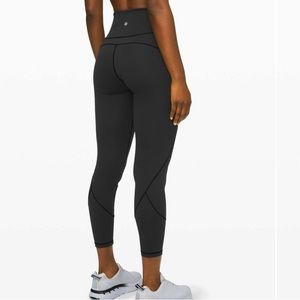 Lululemon In Movement Tight 25" *Everlux in black